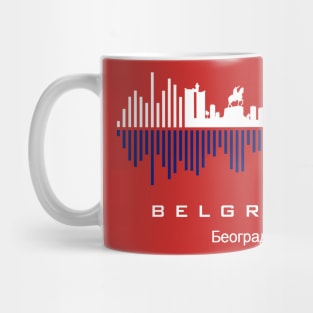 Belgrade (Београд) Soundwave Mug